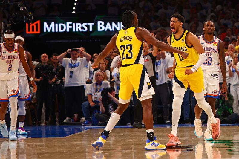 NBA总决赛|扞拒不可!哈利伯顿又来绝杀了!