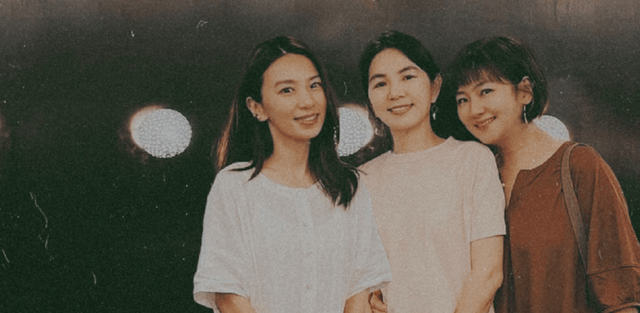 SHE聚餐,Selina一头短发生完孩子老得好快,看着比Hebe大10岁