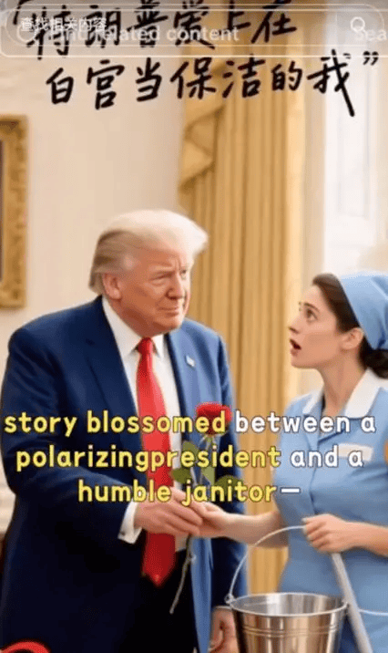 “短剧《特朗普爱上保洁》在美国卖疯”，这离谱谣言到底谁编的啊