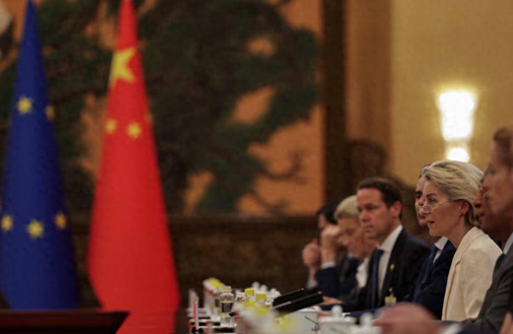 当着冯德莱恩等人的面，中方把话说得很明白，请欧盟做出正确抉择