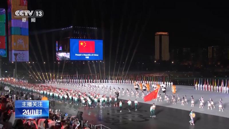 水中点火、城市即舞台 成都世运会开幕式亮点最新解析