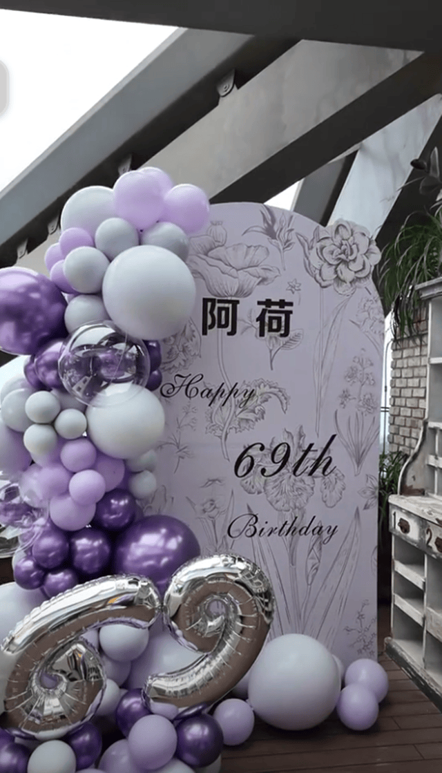 苏醒在大别墅为家东说念主持寿辰宴,5岁大女儿露脸,长相灿艳太帅了