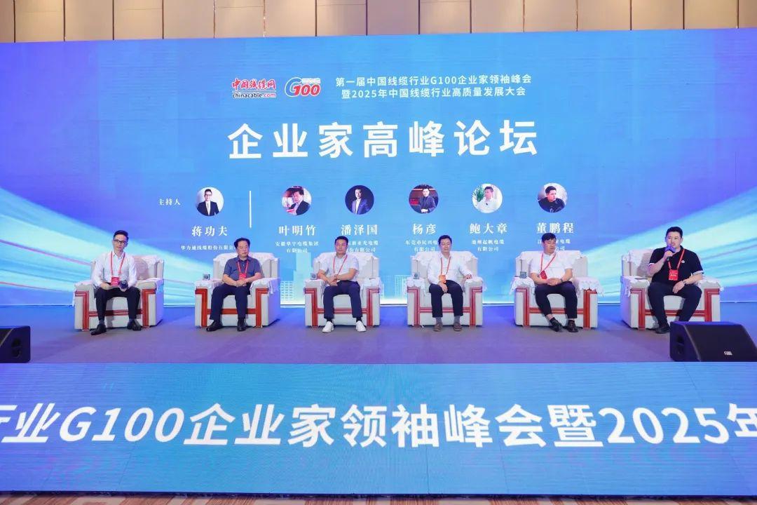 首届中国线缆行业G100企业家领袖峰会暨2025年高质量发展大会在广州开幕(图17)
