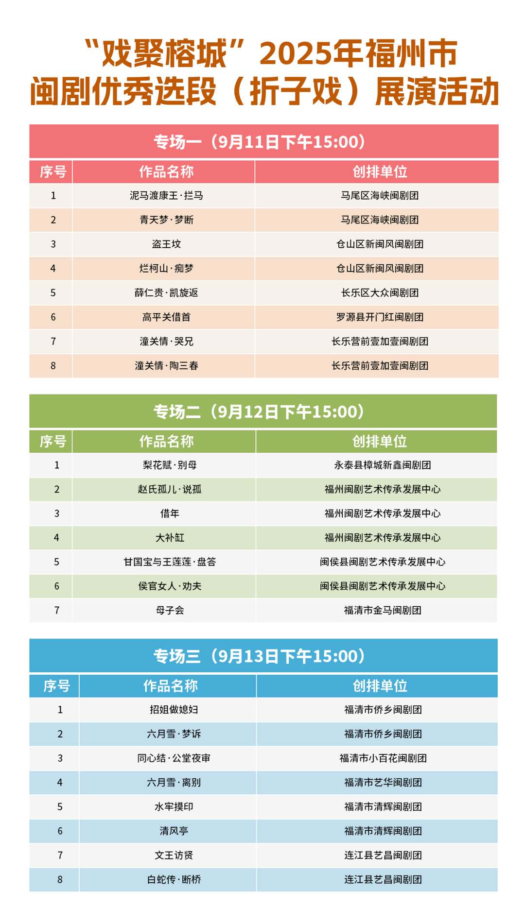来福州，免费看“好戏”！就等你啦(图10)