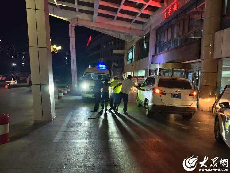 紧急开道！诸城交警为心梗患者保驾护航