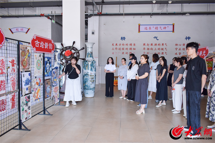 曲阜远东职业技术学院举办“匠心筑廉韵”手工作品展