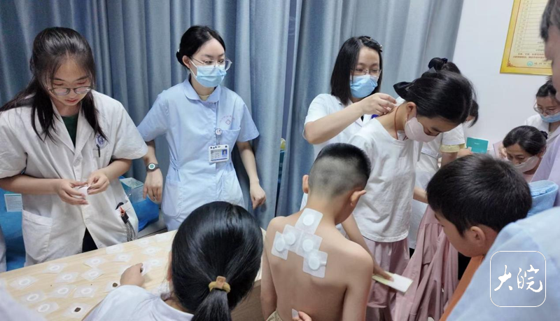 “三伏贴”诊疗在池州受欢迎 有医院推出一站式贴敷服务