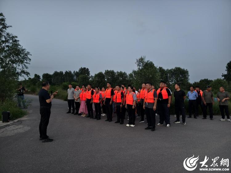 潍坊市寒亭区寒亭街道组织开展防汛应急响应演练