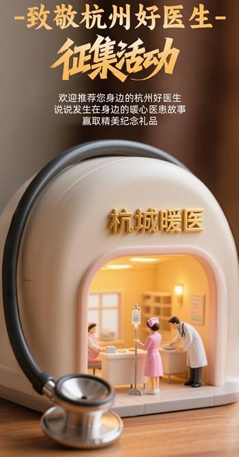 医师节即将来临，欢迎推荐您身边的杭州好医生