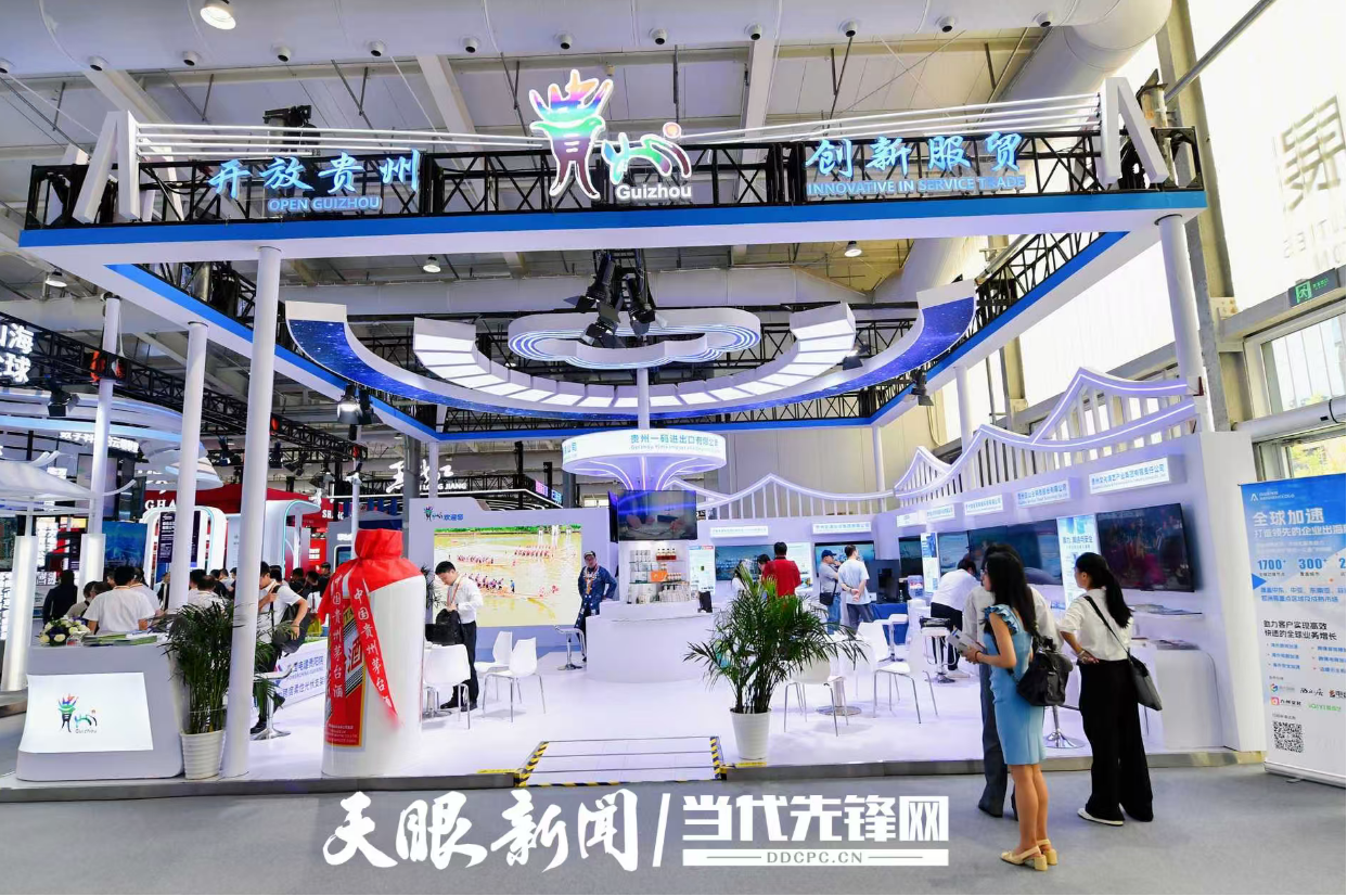 2025服贸会丨走进贵州展区 一睹服贸“新”风采(图1)
