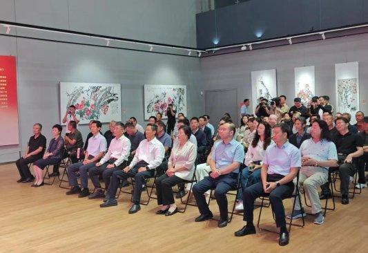 “春华秋实——枣庄菏泽两地市政协第二届书画联展”开幕