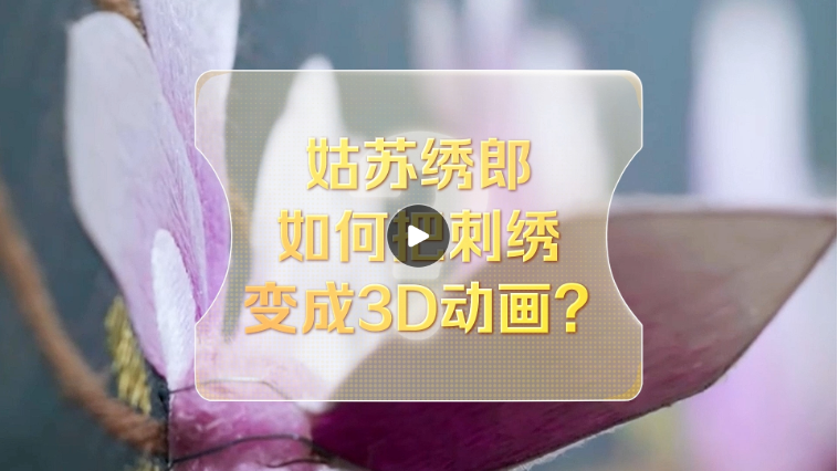 改革者 正青春|姑苏绣郎如何把刺绣变成3D动画?
