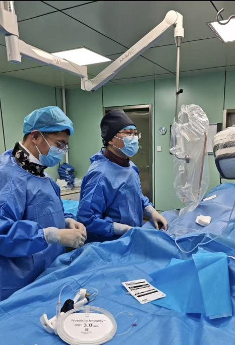 菏泽市牡丹人民医院外周介入、血管外科高效救治下肢动脉栓塞老年患者