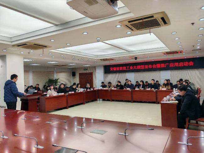 安徽首批23个工业大模型发布 研发端和应用端交流踊跃“抢话筒”