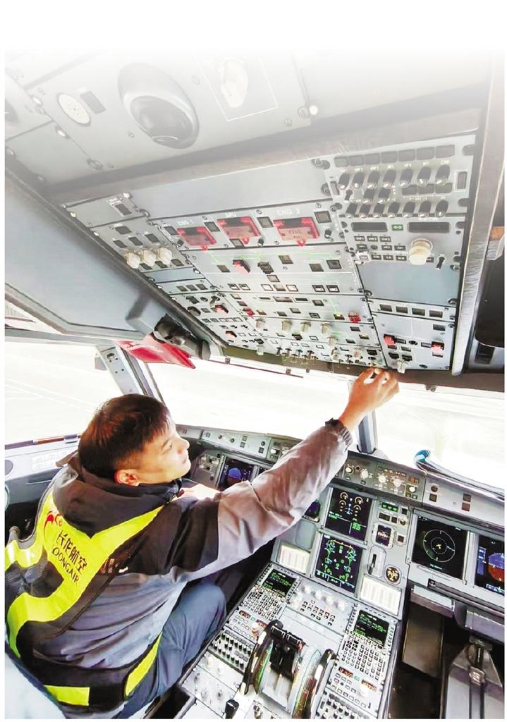 春运一线的飞机“医生”